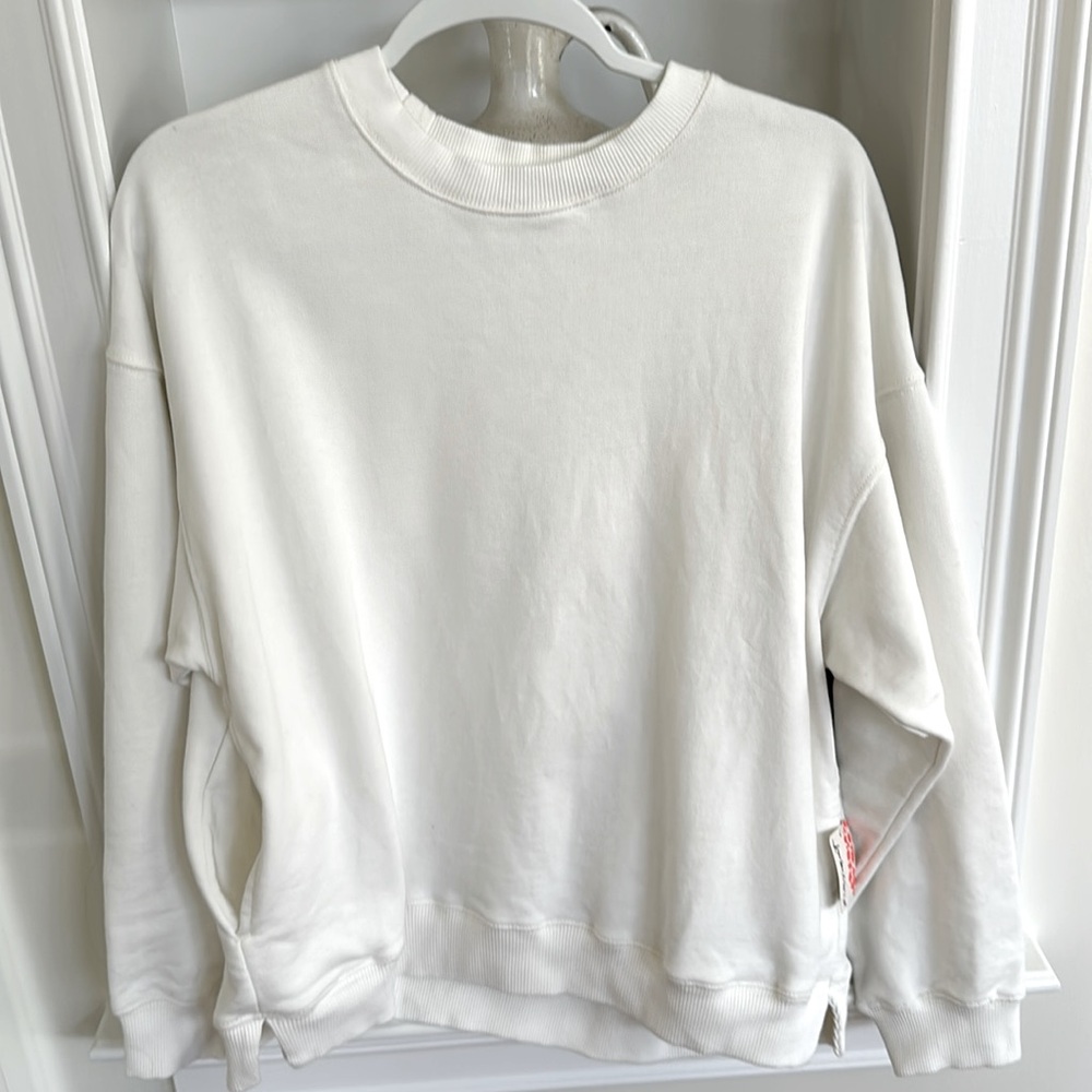 FP Movement by Free People All Star pullover sweatshirt w/side pockets! XS NWT